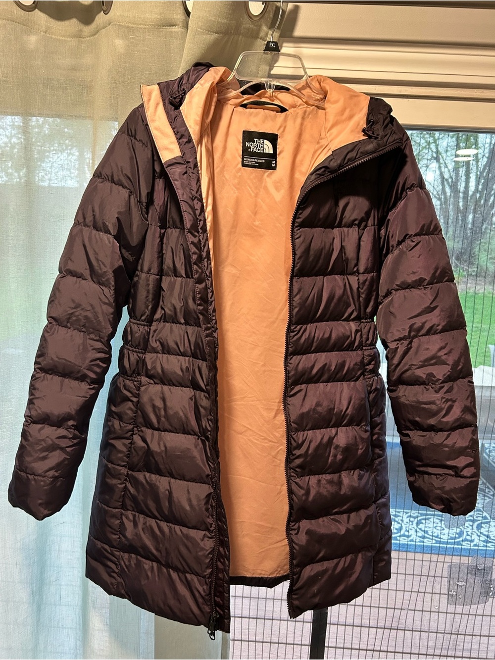 The North Face Women’s 550 Quilted Long Puffer Coat 💜 - Picture 5 of 7